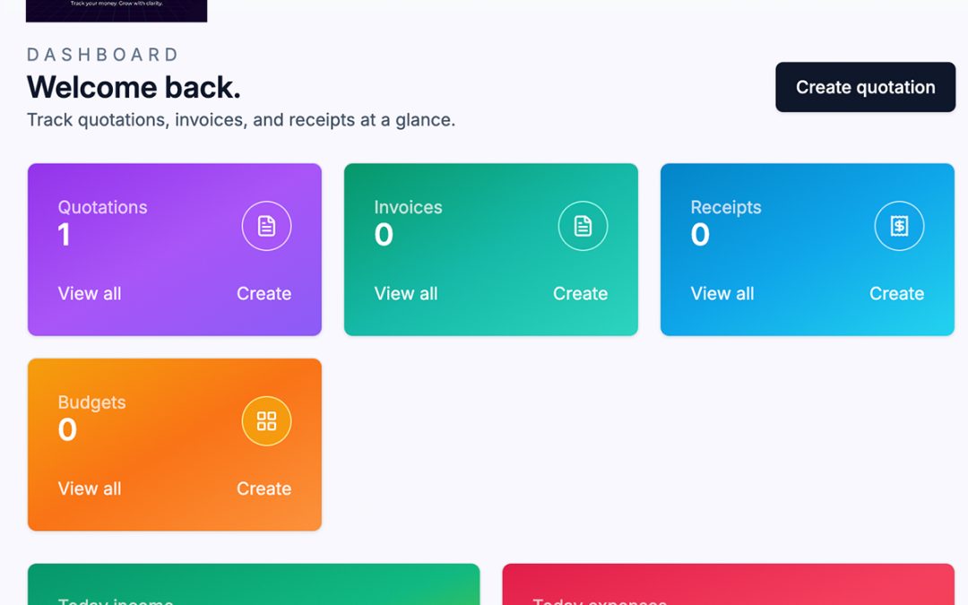 Tendrilz – Finance Management